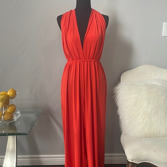 Moda International Wide Leg Long Jump Suit - Picture 2 of 10